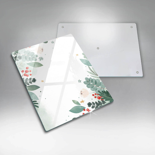 Tűzhely fedőlap Akvarell levelek