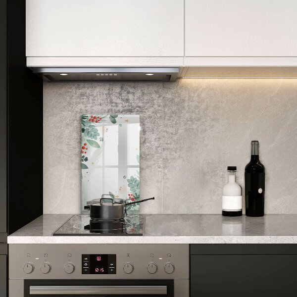 Tűzhely fedőlap Akvarell levelek