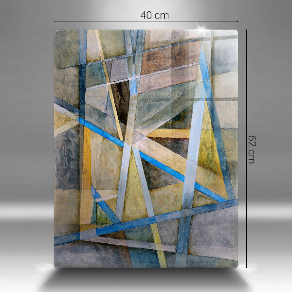 Tűzhely fedőlap Festett vonalak absztrakció