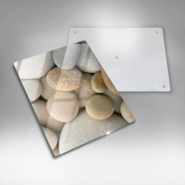 Tűzhely fedőlap Ovális kövek mintája