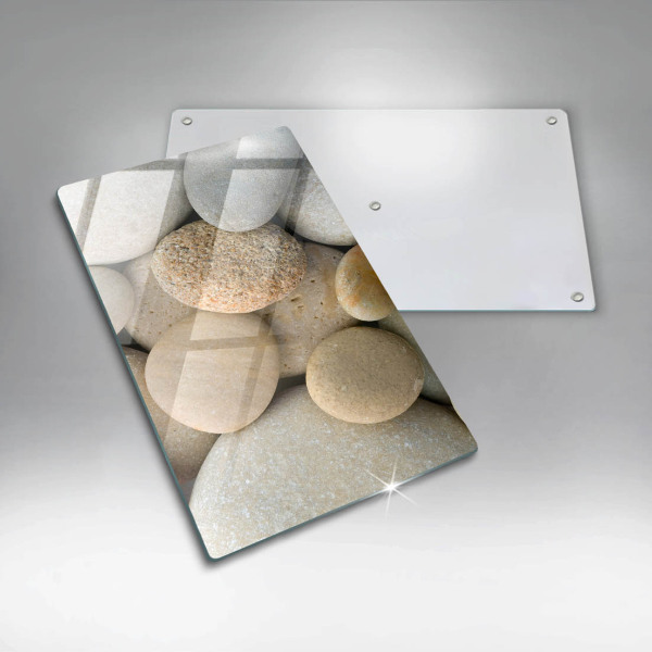 Tűzhely fedőlap Ovális kövek mintája