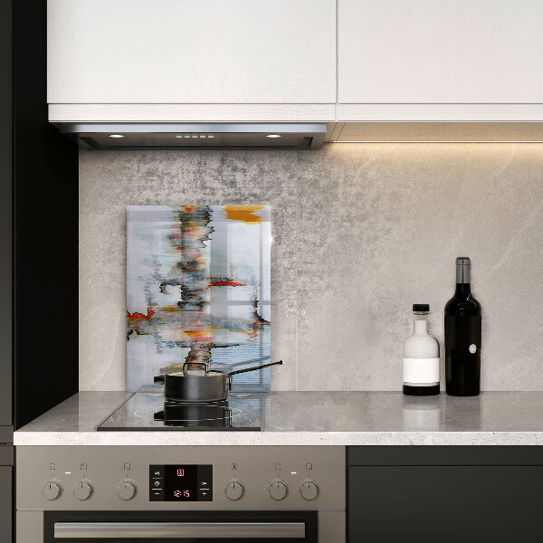 Tűzhely fedőlap Absztrakciós festékek