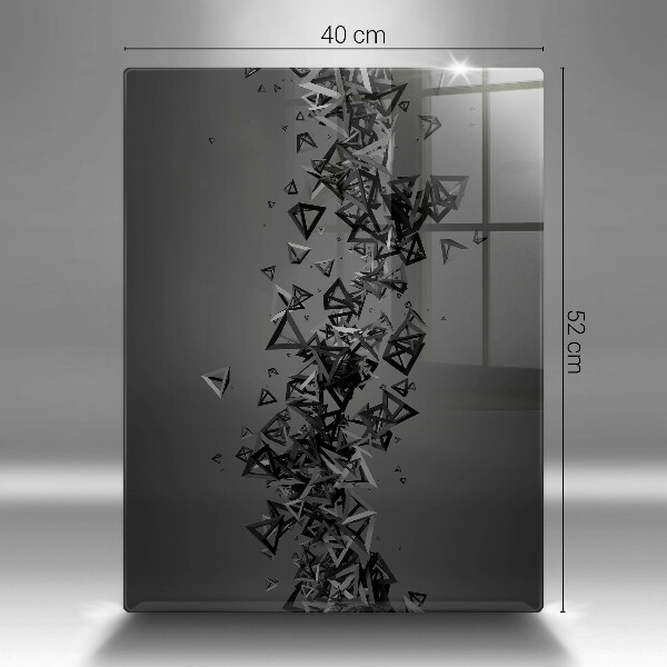 Tűzhely fedőlap Absztrakt 3D-s formák