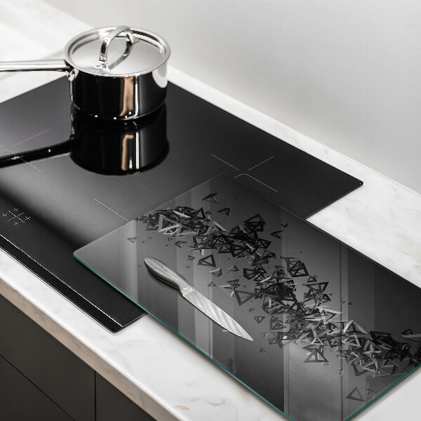 Tűzhely fedőlap Absztrakt 3D-s formák