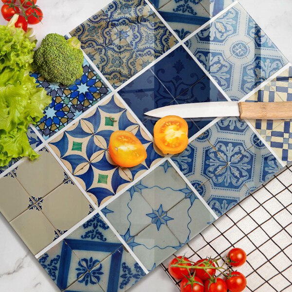 Tűzhely fedőlap Dekoratív csempe csempe