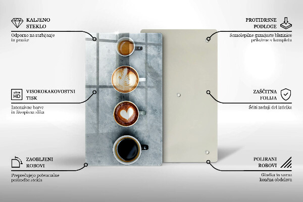 Tűzhely fedőlap Konyha - kávésbögrék