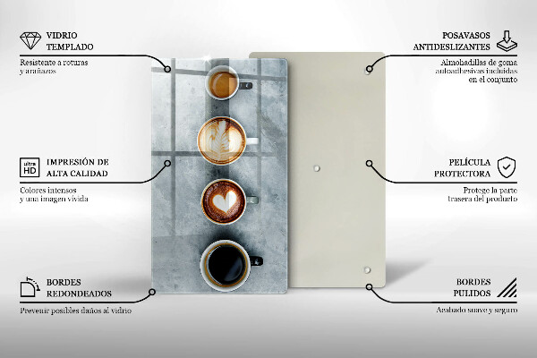 Tűzhely fedőlap Konyha - kávésbögrék