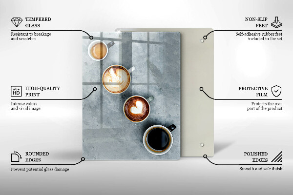 Tűzhely fedőlap Konyha - kávésbögrék