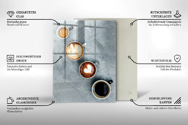 Tűzhely fedőlap Konyha - kávésbögrék