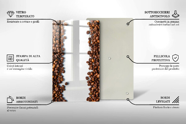 Tűzhely fedőlap Kávébab