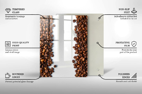 Tűzhely fedőlap Kávébab