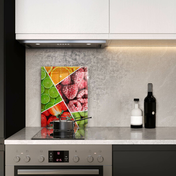 Tűzhely fedőlap Színes gyümölcsök