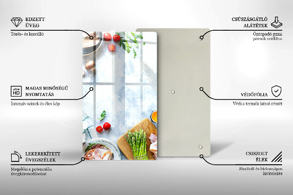 Tűzhely fedőlap Hozzávalók a konyhában