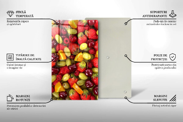 Tűzhely fedőlap Nyári gyümölcsök