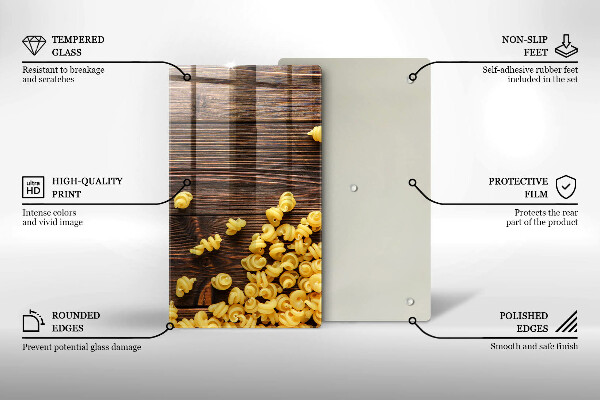 Tűzhely fedőlap Tészta az asztalon