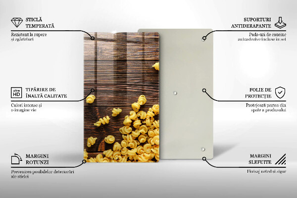 Tűzhely fedőlap Tészta az asztalon