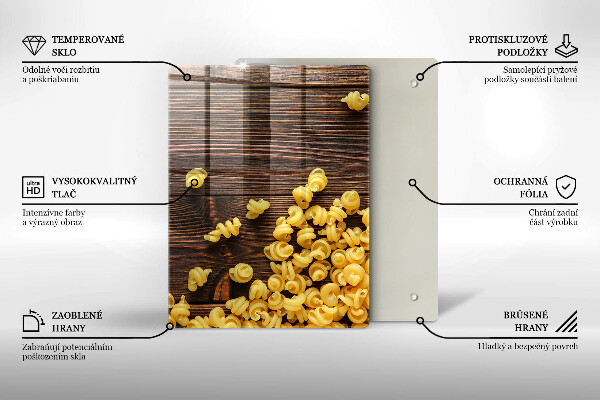 Tűzhely fedőlap Tészta az asztalon