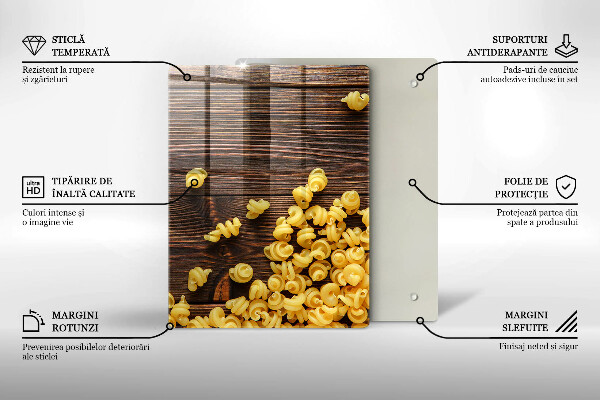 Tűzhely fedőlap Tészta az asztalon