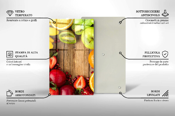 Tűzhely fedőlap Friss gyümölcs