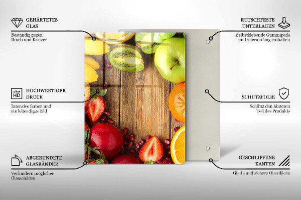 Tűzhely fedőlap Friss gyümölcs