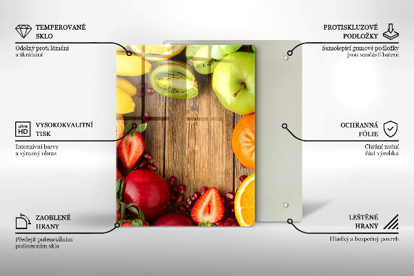 Tűzhely fedőlap Friss gyümölcs