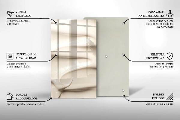 Tűzhely fedőlap Krémes fagylalt