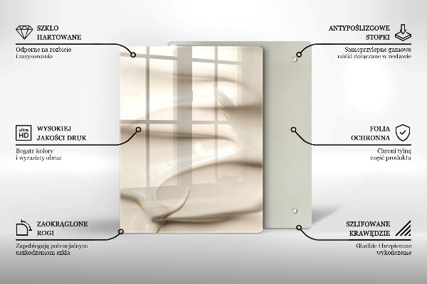 Tűzhely fedőlap Krémes fagylalt