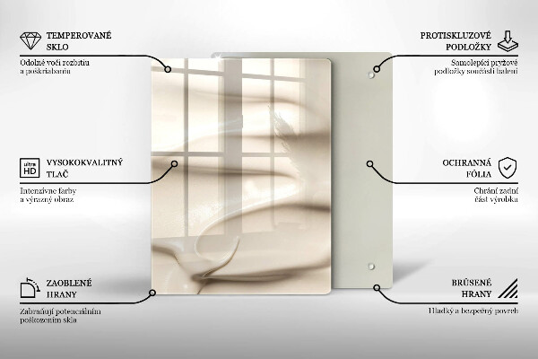 Tűzhely fedőlap Krémes fagylalt