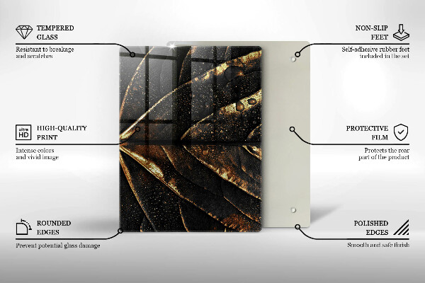 Tűzhely fedőlap Aranylemez