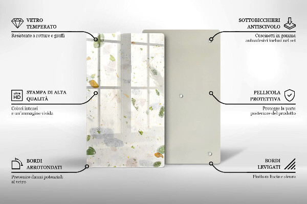 Tűzhely fedőlap Lehulló levelek