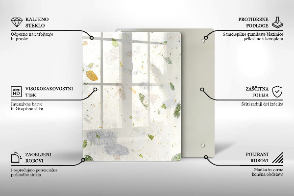 Tűzhely fedőlap Lehulló levelek