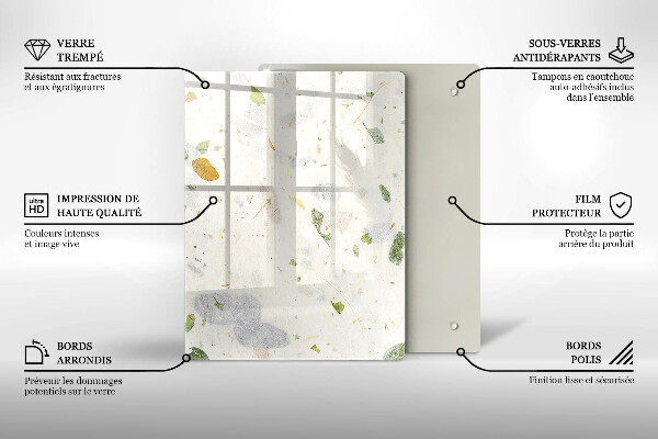 Tűzhely fedőlap Lehulló levelek