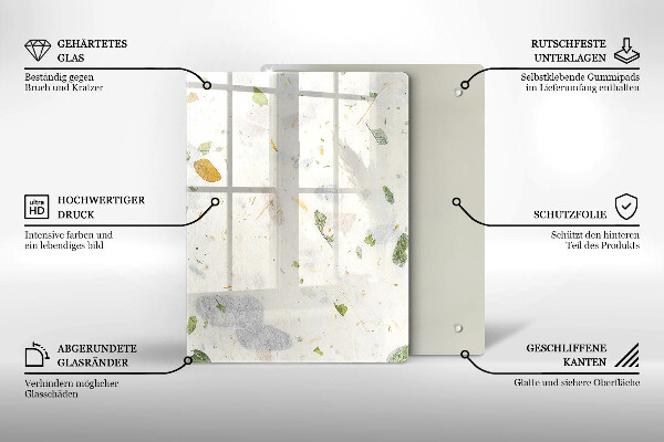 Tűzhely fedőlap Lehulló levelek