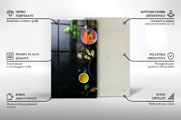 Tűzhely fedőlap Fűszertálak