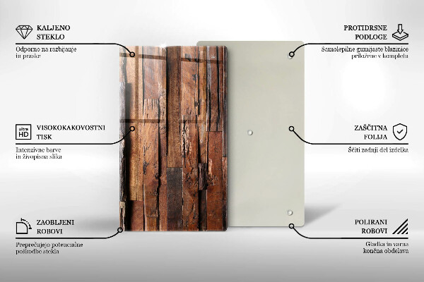 Tűzhely fedőlap Dekoratív fa táblák