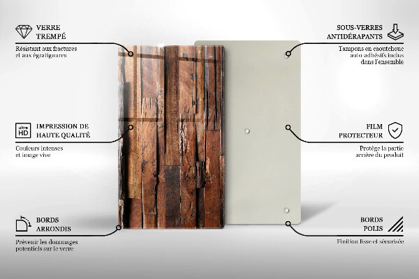 Tűzhely fedőlap Dekoratív fa táblák