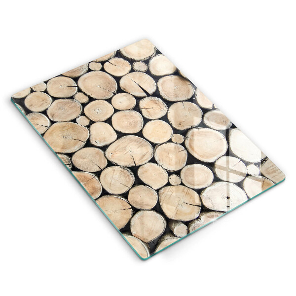 Tűzhely fedőlap Fa fatörzsek