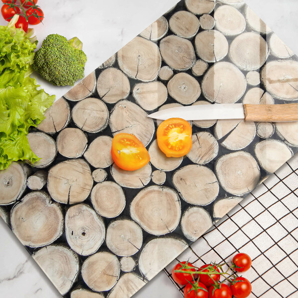 Tűzhely fedőlap Fa fatörzsek