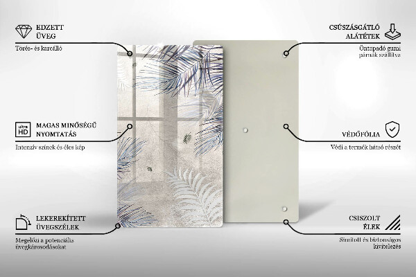 Tűzhely fedőlap Finom levelek