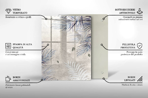 Tűzhely fedőlap Finom levelek