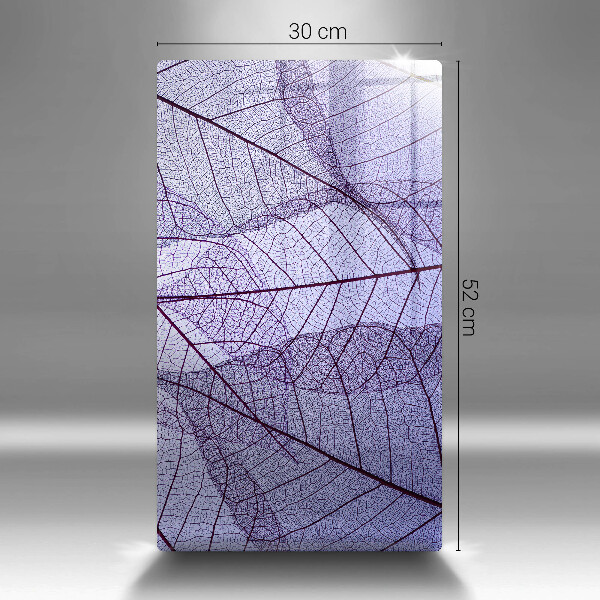 Tűzhely fedőlap Levelek erekkel