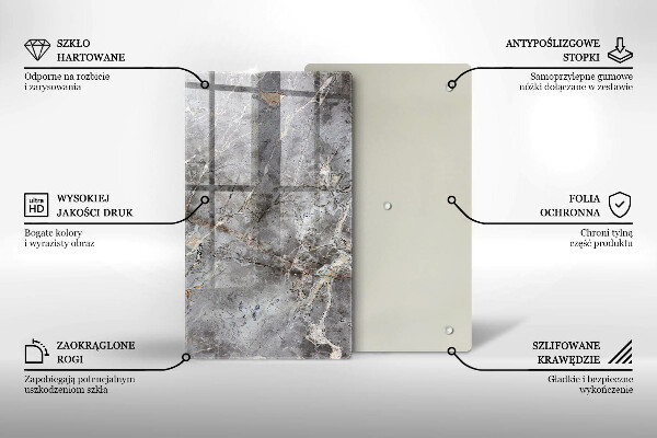 Tűzhely fedőlap Kő textúra