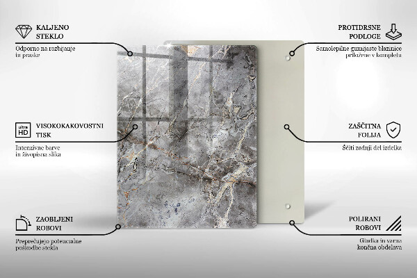 Tűzhely fedőlap Kő textúra