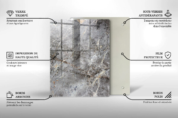 Tűzhely fedőlap Kő textúra