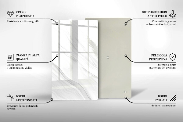 Tűzhely fedőlap Finom márvány