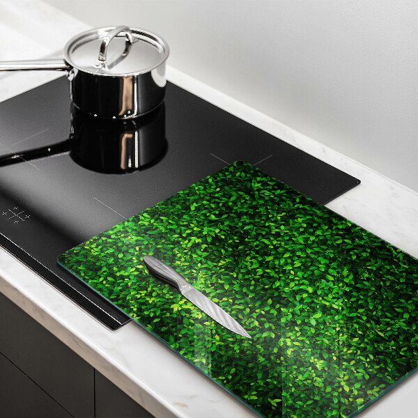 Tűzhely fedőlap Növény kis levelekkel