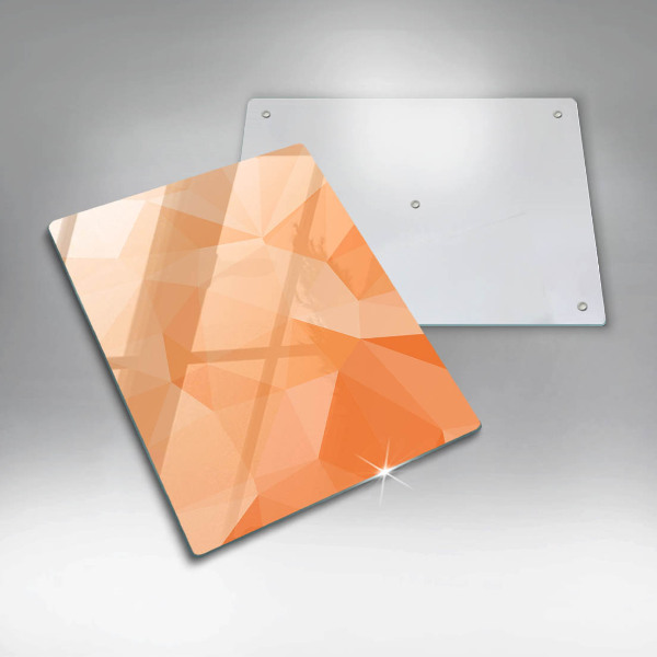 Tűzhely fedőlap Geometriai háttér