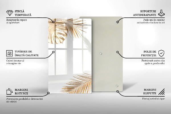 Tűzhely fedőlap Arany levelek