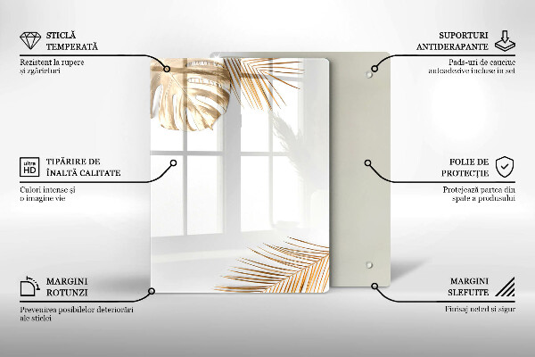 Tűzhely fedőlap Arany levelek