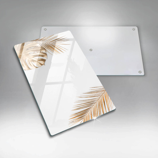 Tűzhely fedőlap Arany levelek